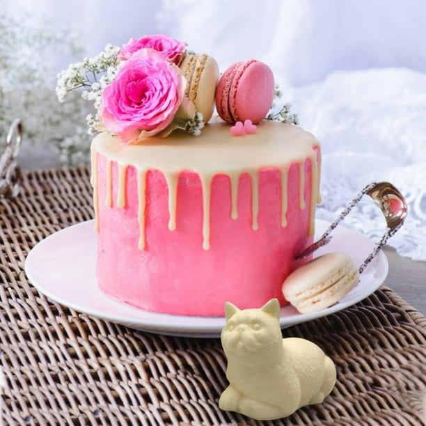 Cat Silicone Mold Resin Casting For Ice Water Fondant Chocolate Crafts Cake New Cat Silicone Mold Resin Casting For Ice Water Fondant Chocolate Crafts Cake New